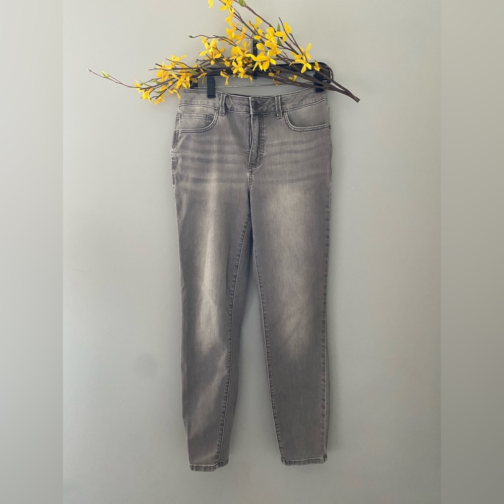 Gray High Rise Jeans